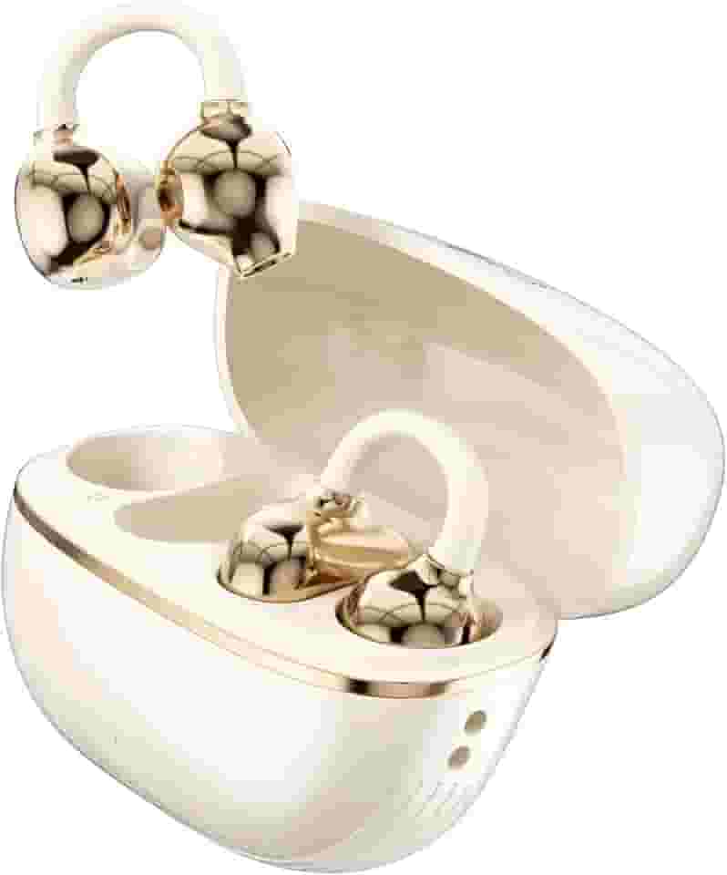 Fones de Ouvido Bluetooth, INAVA, Fone de Ouvido Esportivo com Clipe de Concha, 72 Horas de Bateria, Design Confortável para Ouvidos Pequenos e Quem Usa Óculos, Exercício, treinamento físico