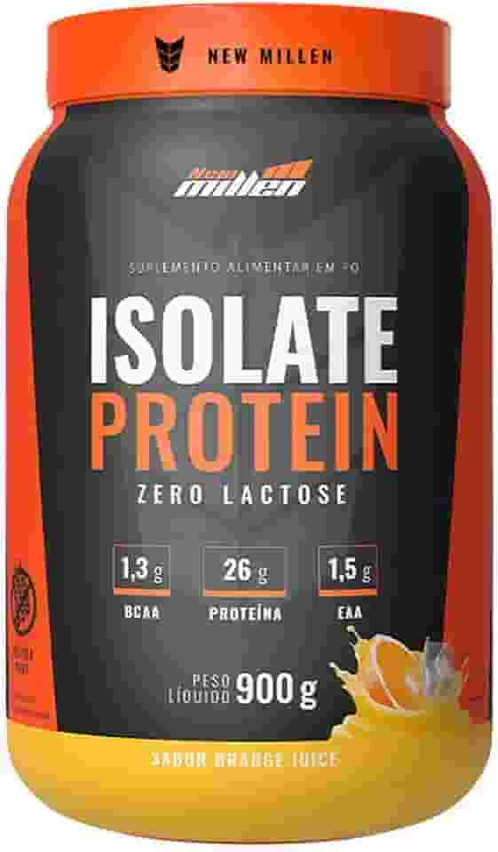 Isolate Protein - Pote 900g Orange Juice - New Millen
