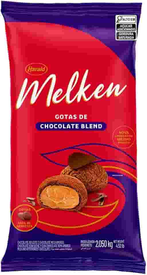 Chocolate Melken Blend Gotas 2,05Kg Harald