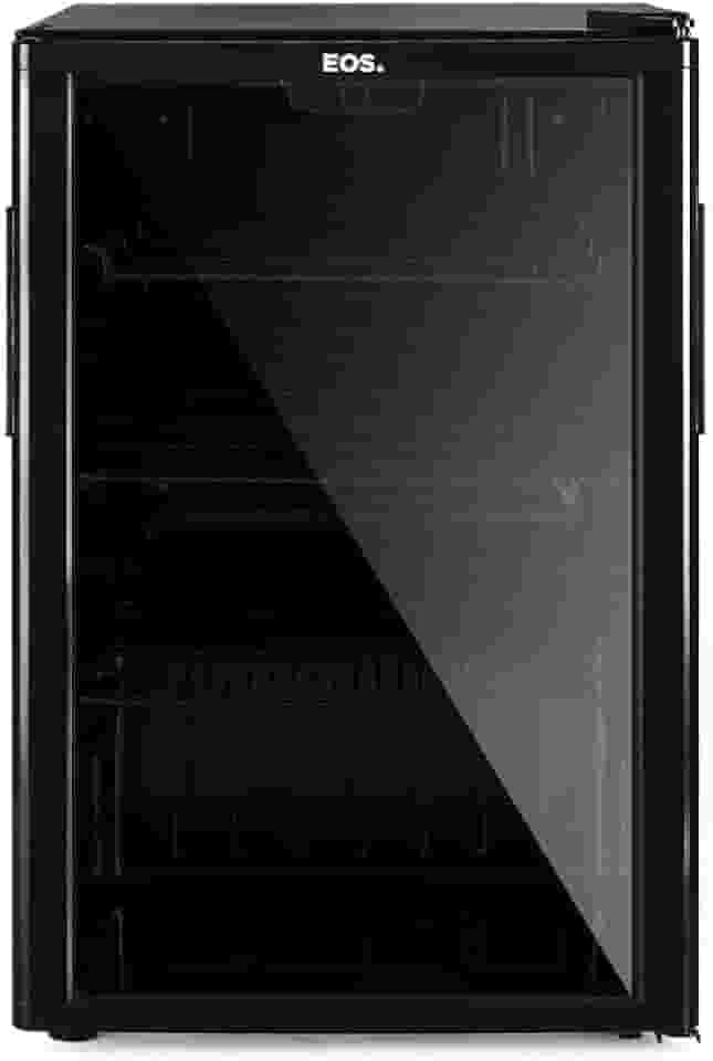 Refrigerador Expositor Vertical Eos 80 Litros Eco Gelo All Black Eev90p 220v