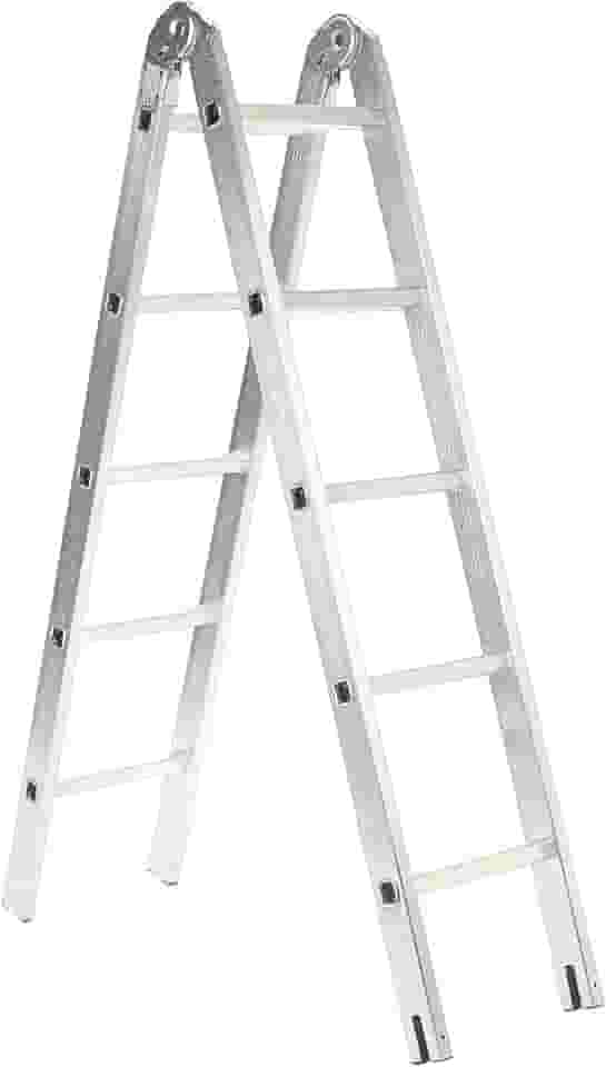 Escada Multifuncional de aluminio 10 degraus 3mts