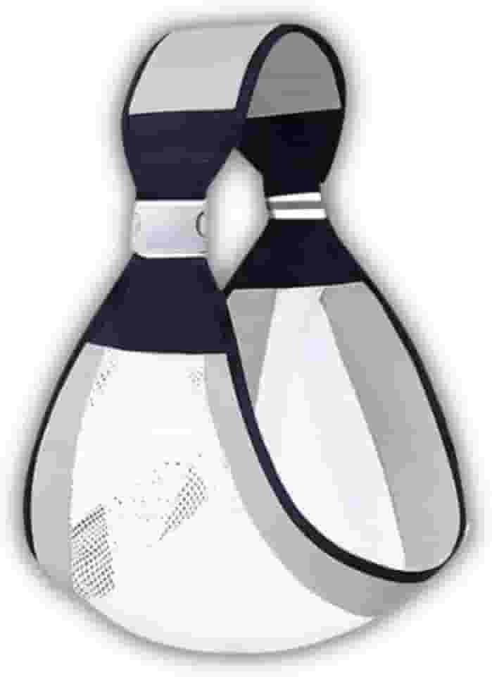 Sling Canguru Ergonômico com Suporte Anatômico e Tela Respirável – 3 Posições de Conforto, Ajustável de 0 a 48 Meses