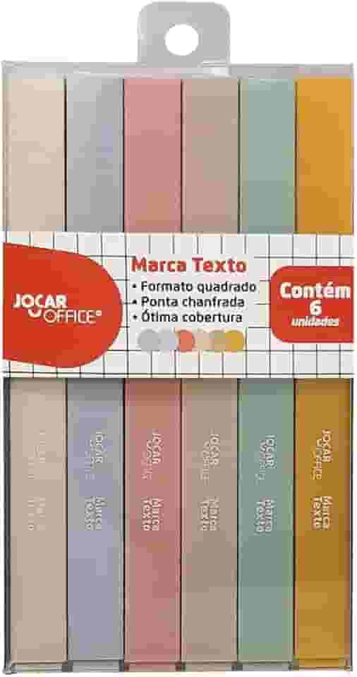 Marca Texto - 6 Cores Jocar Office