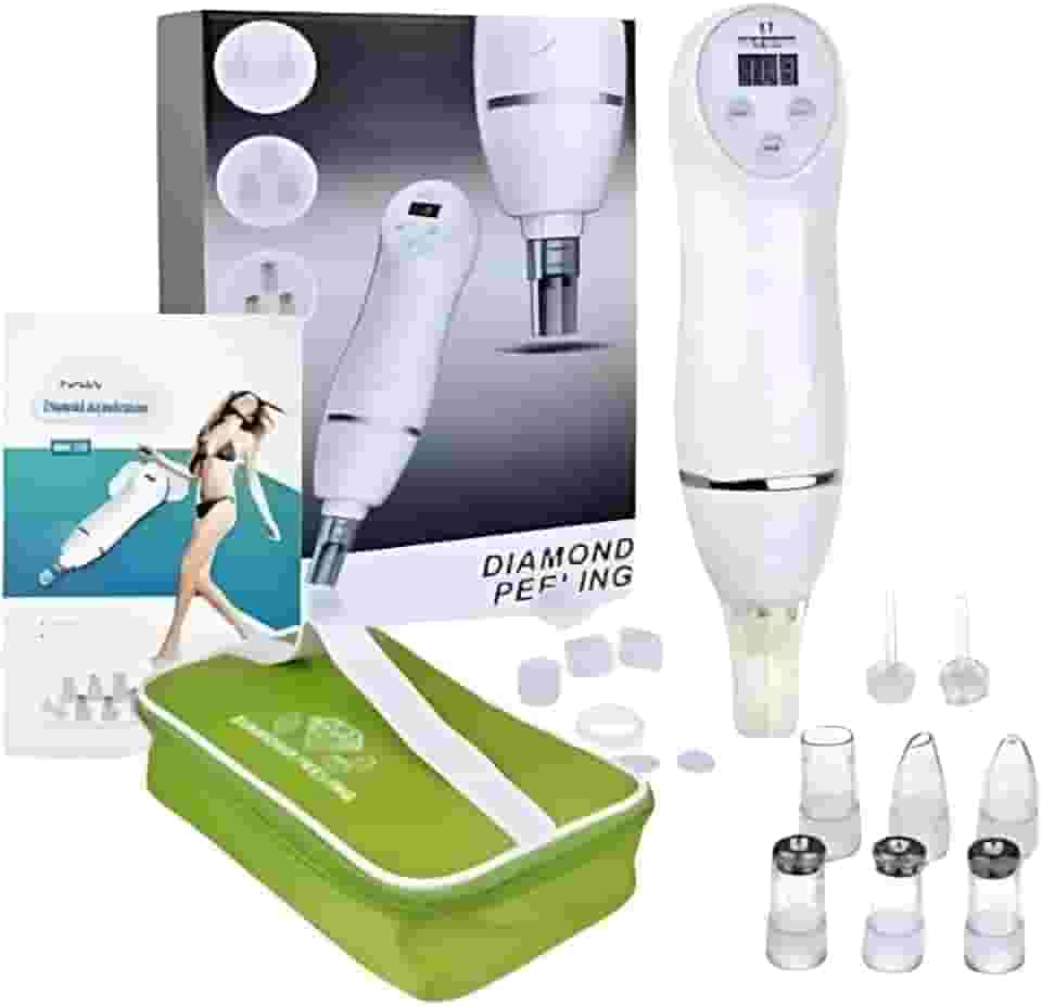 Removedor de Cravos e Espinhas Sugador Elétrico Profissional Peeling Diamante Limpeza e Clareamento de Pele