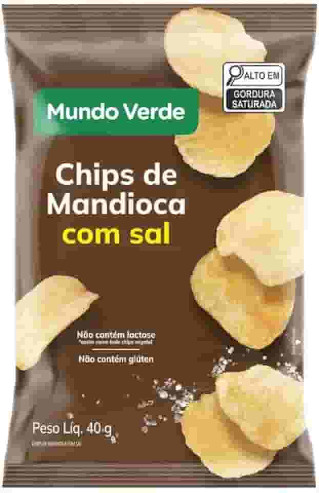 Chips de Mandioca com Sal Mundo Verde Mundo Verde 40g