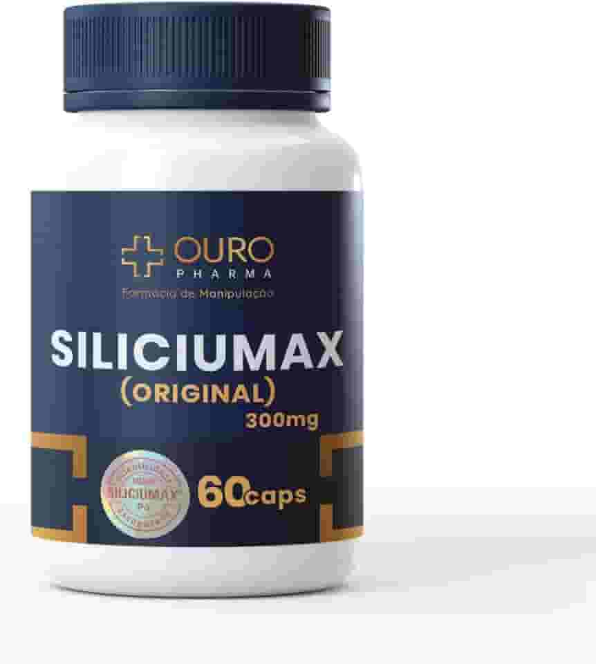 SiliciuMax (Silício Orgânico) 300mg - 60 cápsulas