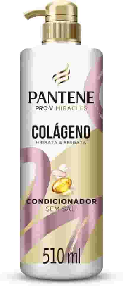 Condicionador Pantene Colágeno Hidrata e Resgata 510ml, Rosa