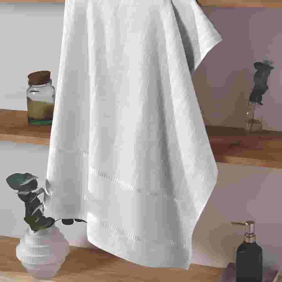 Toalhas de Rosto Bella Dohler para Bordado Cruz (3, 0000 - Branco, 80cm X 50cm)