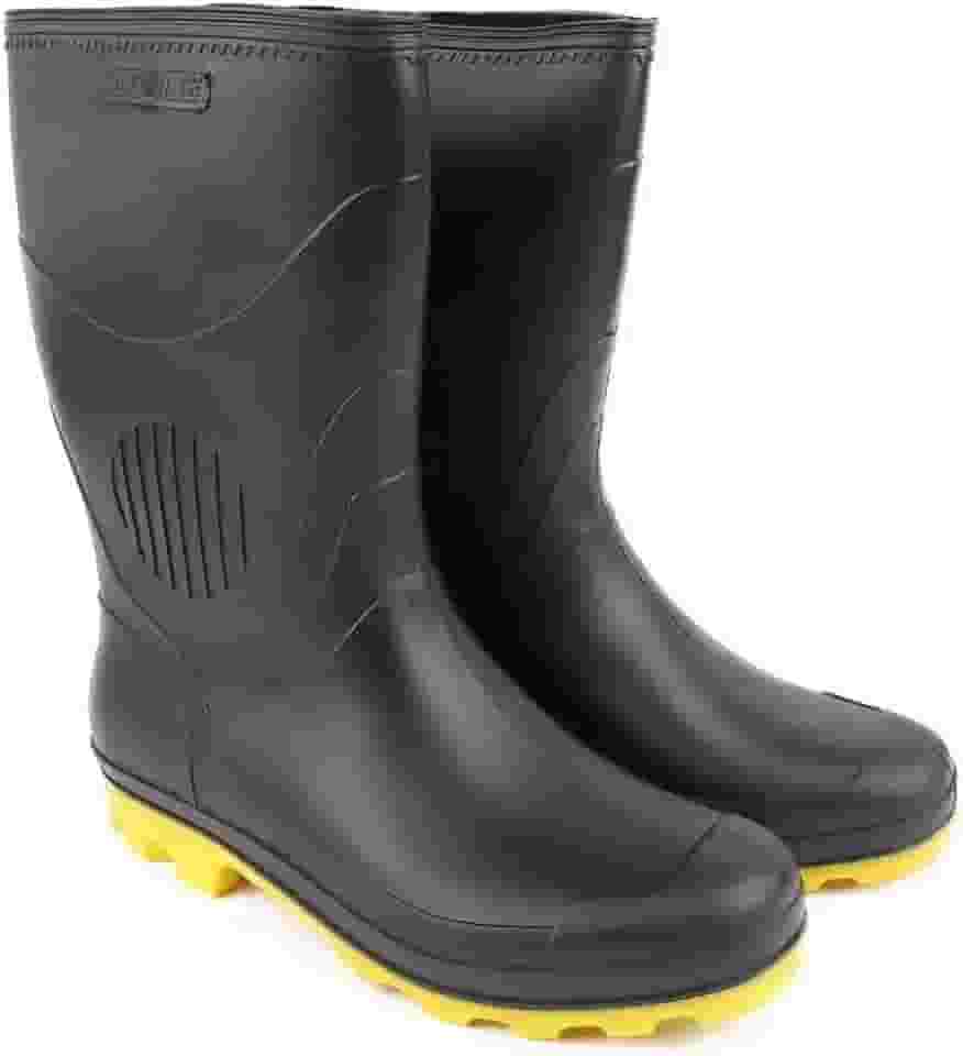 Bota Galocha Impermeável Cano Médio Pvc Pega Forte Grendene (40, Amarelo)
