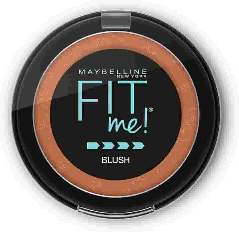Maybelline NY Blush em Pó Fit Me Efeito Natural Poros Invisíveis, Bronze