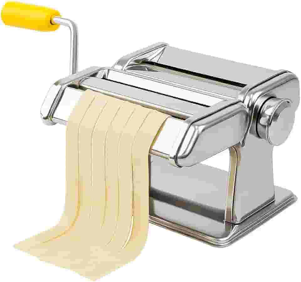 Máquina Macarrão 3 Massas Lasanha Removível Cilindro Inox