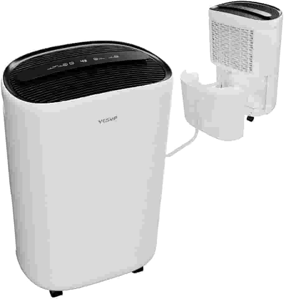 YESOP Desumidificador Compressor De Ar Elétrico Industrial Função De Purificação De Pr Incluída 110v - 20 Litros Por Dia - Ambientes Grandes