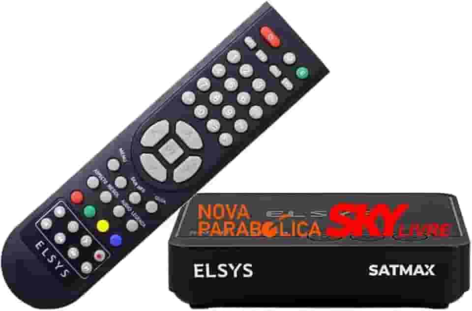 Receptor via satélite Full Hd Nova Parabólica Livre de Mensalidade