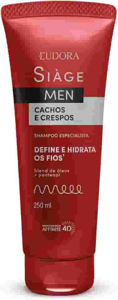 Eudora Eudora Siàge Men Cachos e Crespos Shampoo 250ml