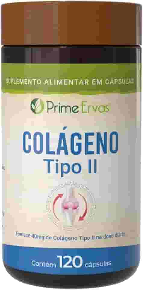 Colágeno Tipo 2 Saúde das Articulações 120 Cáps Prime Ervas