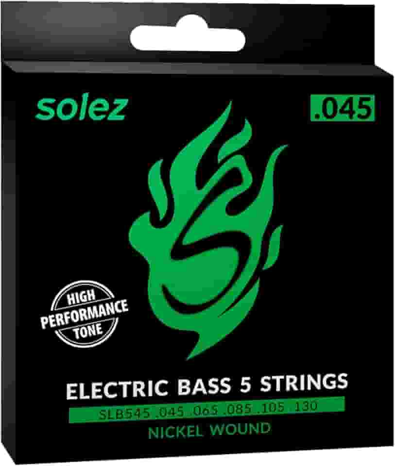 Encordoamento para Contrabaixo 5 cordas Solez 0,045 SLB545