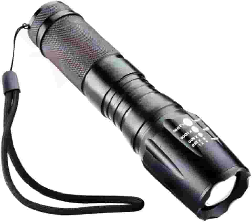 Lanterna Tática Militar X900 Recarregável Police Com Zoom