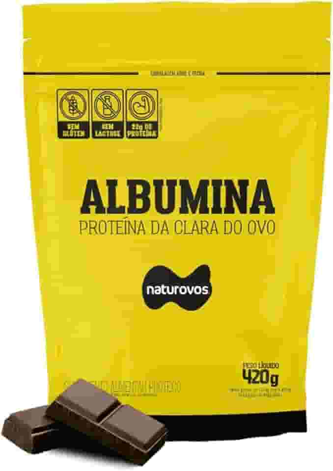 Naturovos Albumina - 420G Refil Chocolate -