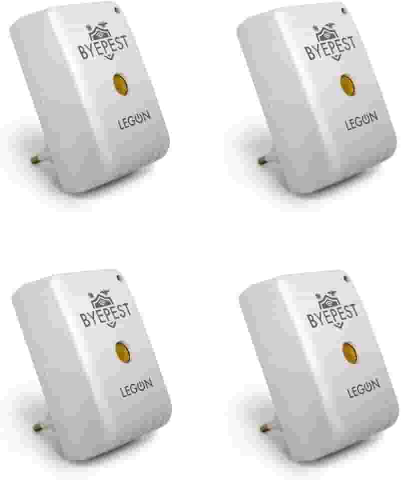 Kit c/ 4 Repelente Eletrônico Espanta Ratos E Morcegos ByePest Alcance 200m²