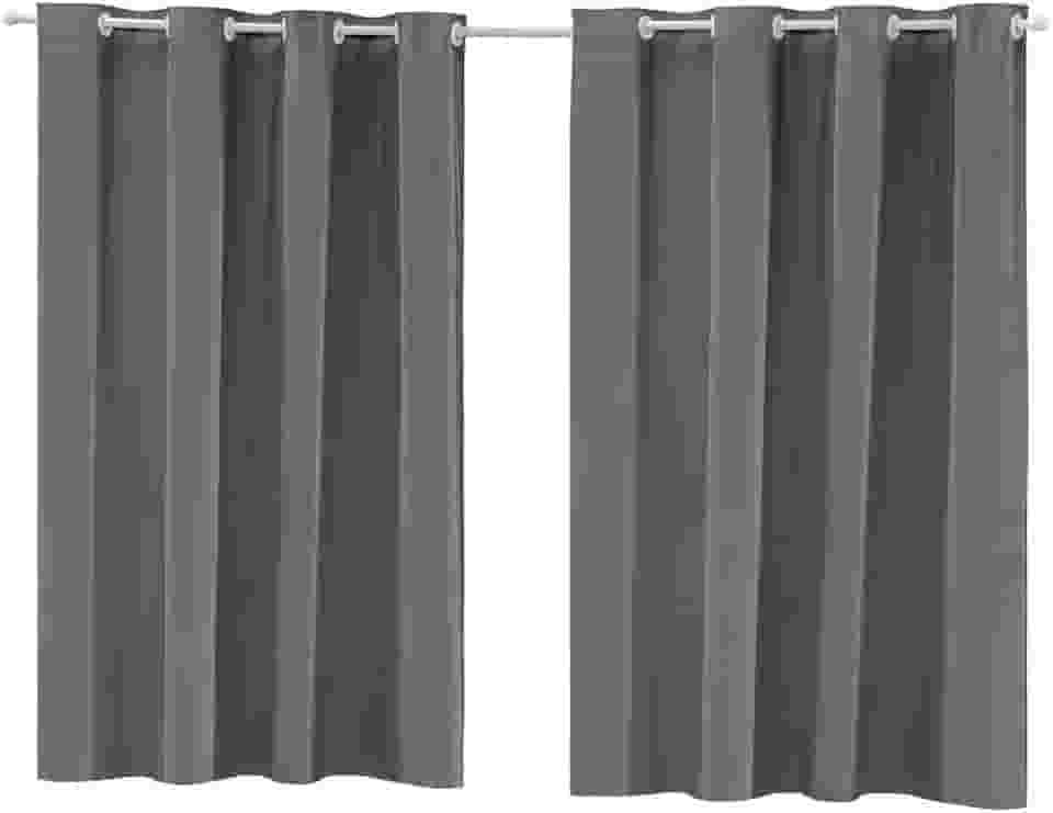 Cortina Blackout Corta Luz 220cm x 130cm - Cinza