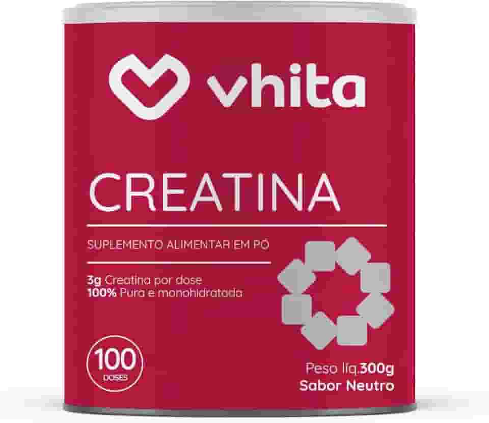 Creatina 300g Pura Monohidratada 100 doses Vhita
