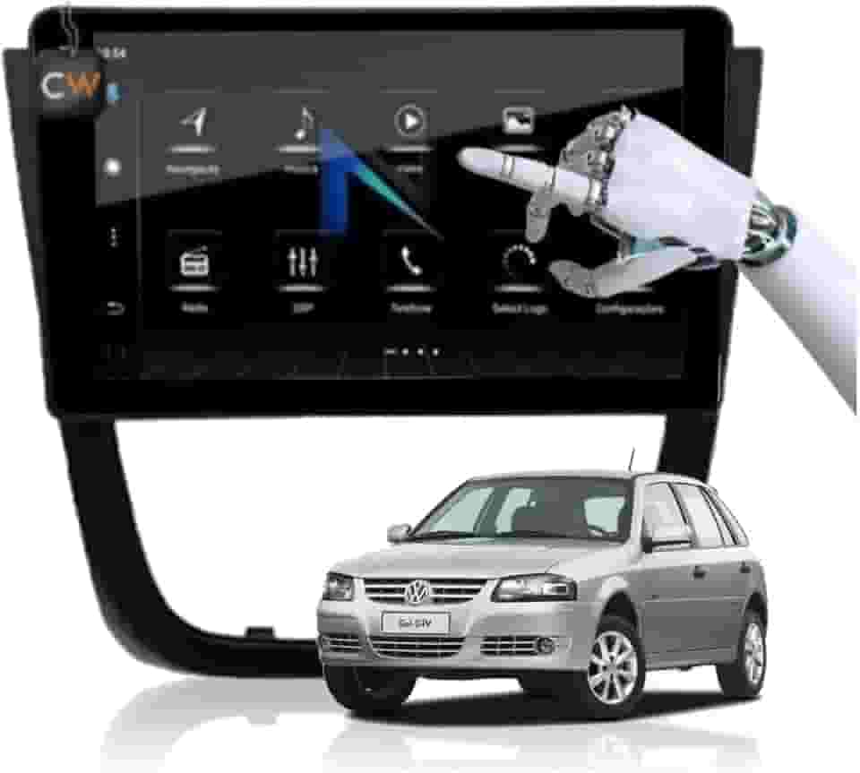 Kit Central Multimidia Nimus 9 polegadas Carplay Android Volkswagem Gol G5 09/13