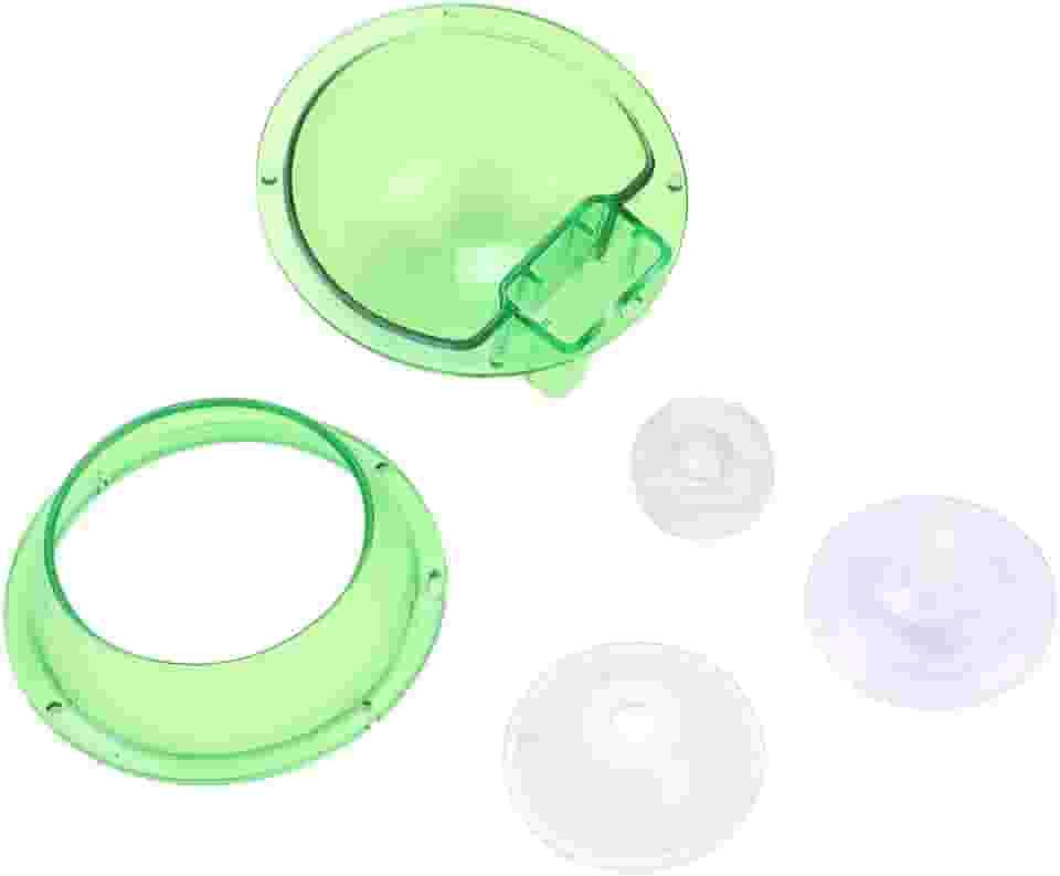 HEEPDD Alimentador de Répteis, Copos de Alimentação Anti -escape Contêiner de Forragem Viva Transparente para Ferramentas de Criação de Lagartos de Lagarto Gecko, Suprimentos de Hatching de Répteis