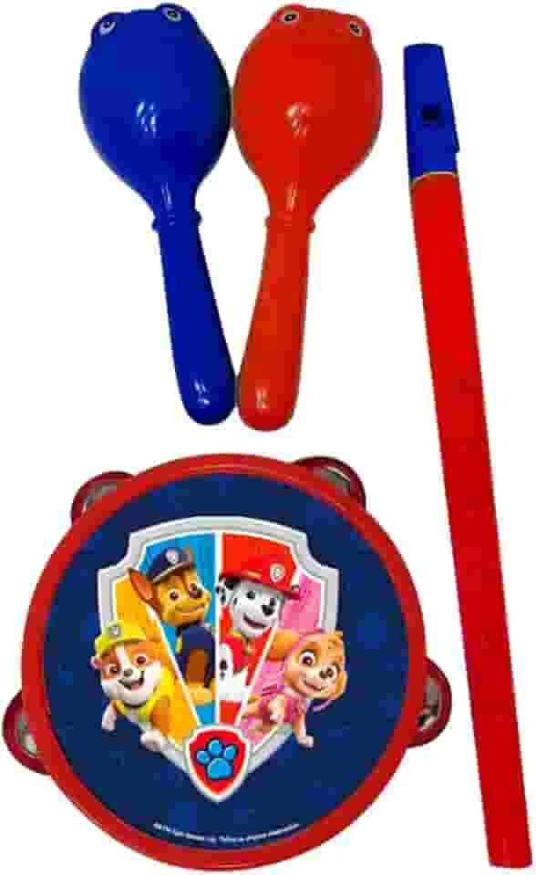 20409 - PANDEIRO, MARACAS E FLAUTA PATRULHA CANINA - YES TOYS