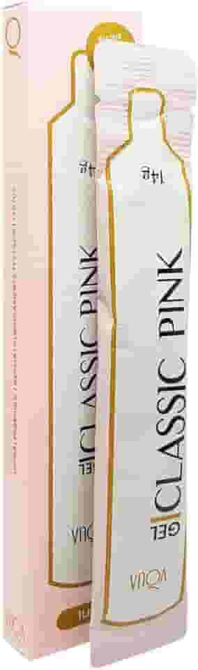 Gel Vòlia Refil Classic Pink unhas de gel sachê 14gr