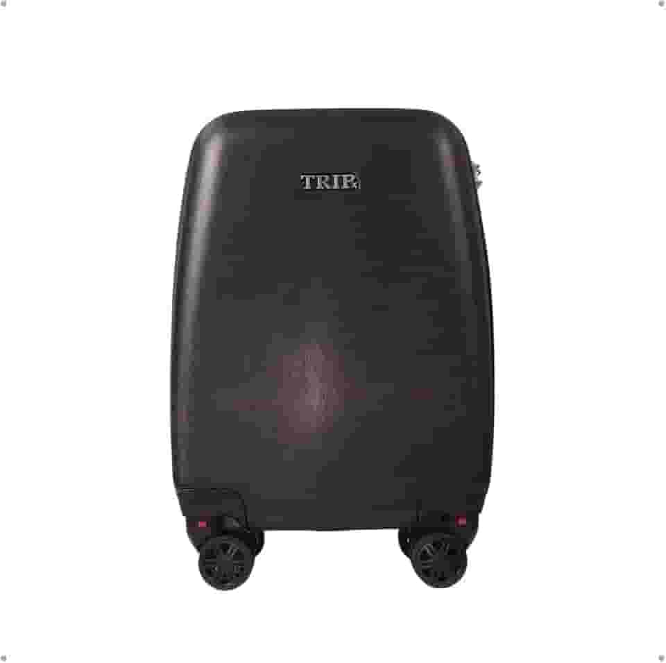 Mala De Viagem Bordo Escolar Infantil Tamanho 16" 4 Rodas (Preto)