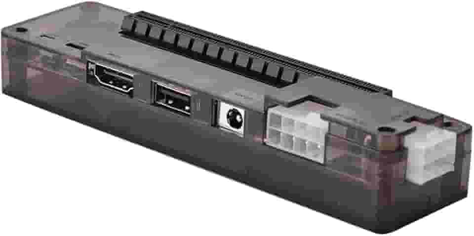 Base externa de placa de vídeo independente para laptop, para mini PCIE, Expresscard, saída de interface de 6 pinos + sem fonte de alimentação