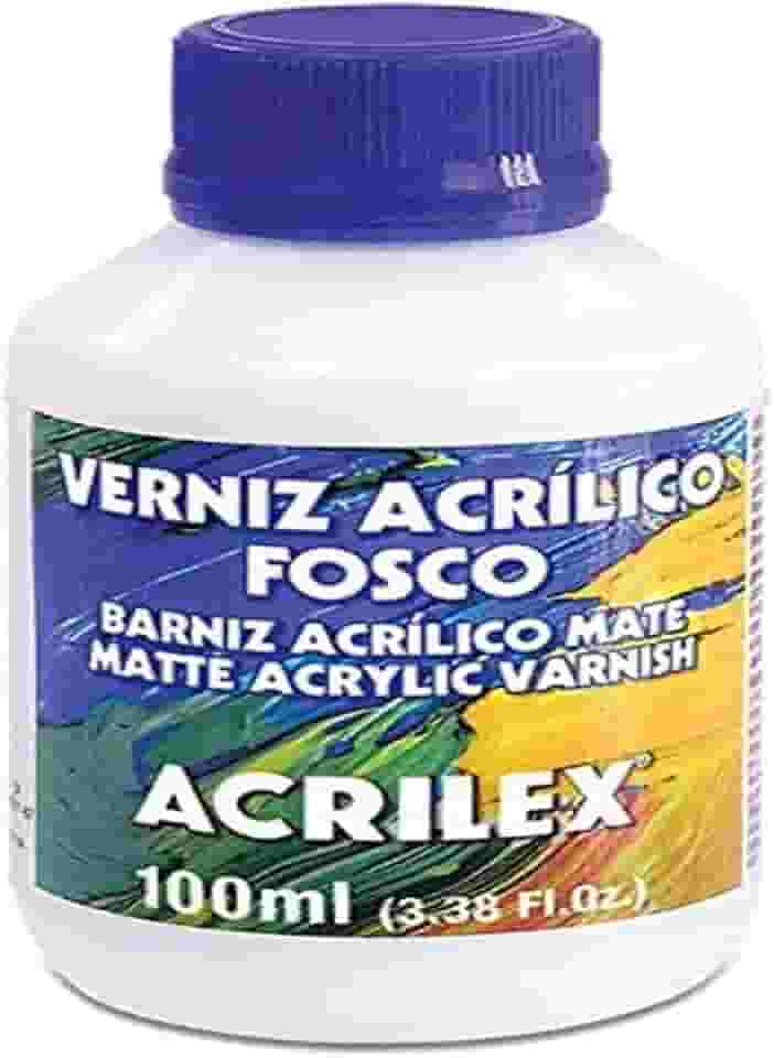 Verniz Acrílico Fosco, Acrilex, Incolor, 100 ml
