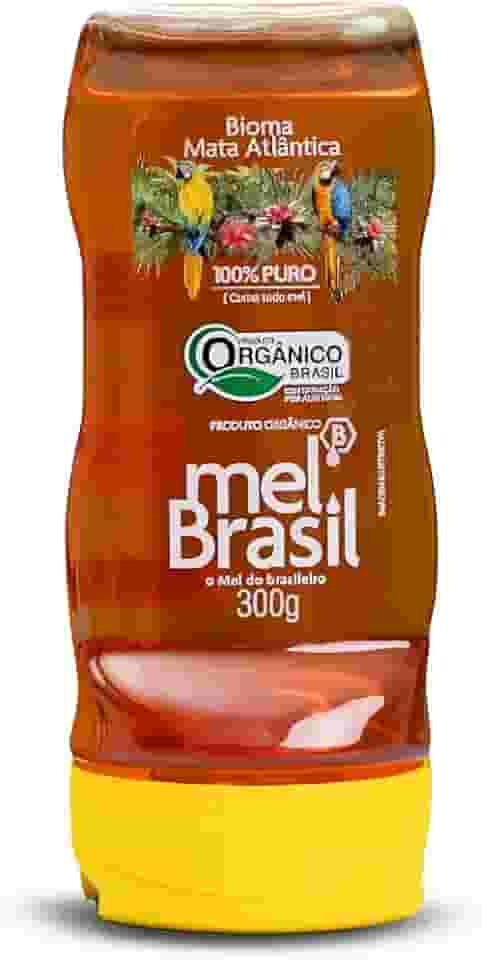 Mel Puro Silvestre Orgânico- Melbras Squeeze 300g-mel Brasil