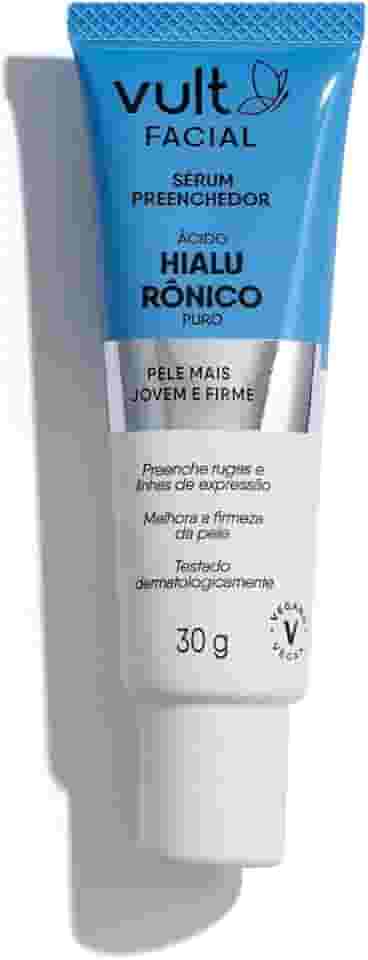Vult Sérum Facial Preenchedor Ácido Hialurônico Puro 30g