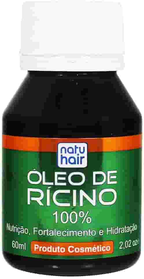Óleo de Rícino Natuhair 60Ml, Branca, Médio