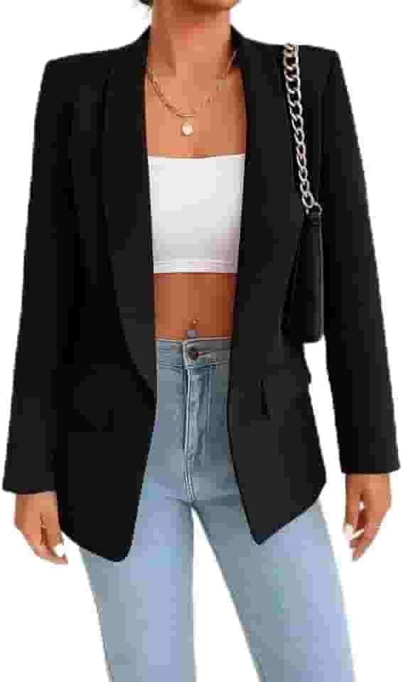 Blazer Feminino Alfaiataria Social Longo Max – Versátil, Sofisticado, Elegante e Caimento Impecável