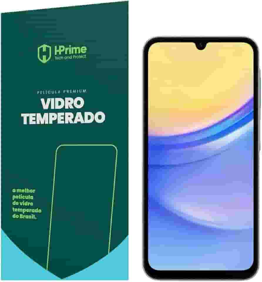 Pel�cula HPrime de Vidro Temperado Para Samsung Galaxy A15 / A15 5g / M15 Anti Impacto 9H