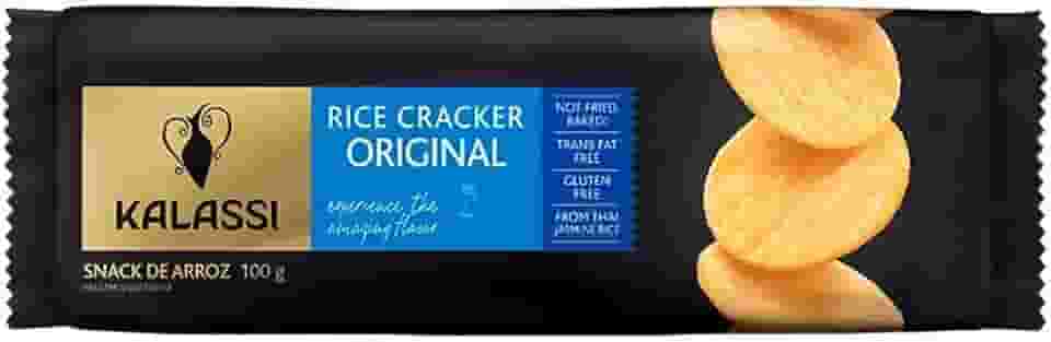 Kalassi Biscoito De Arroz Cracker Original 100G