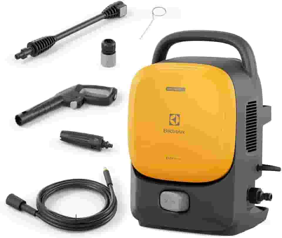 Lavadora de Alta Pressão Electrolux 1650PSI 1400W de Potência com Engate Rápido EasyWash Lava Jato Lava Car QWS1650 110v