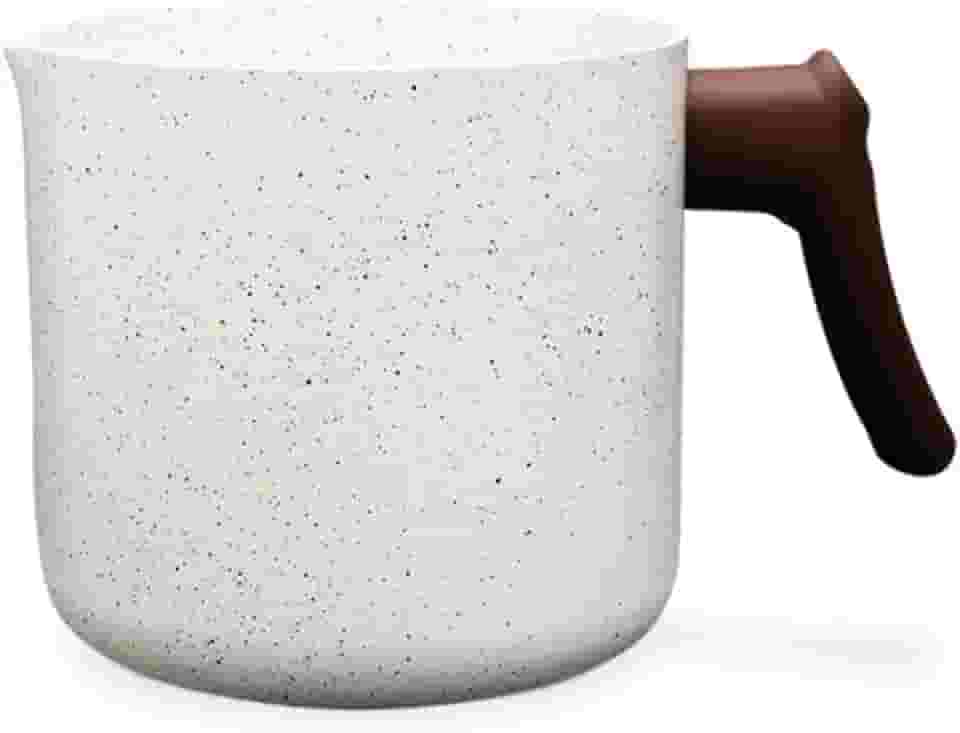 Brinox - Leiteira Fervedor para Fogão de Indução Ceramic Life Ø14 cm 1,7L Smart Plus - Vanilla