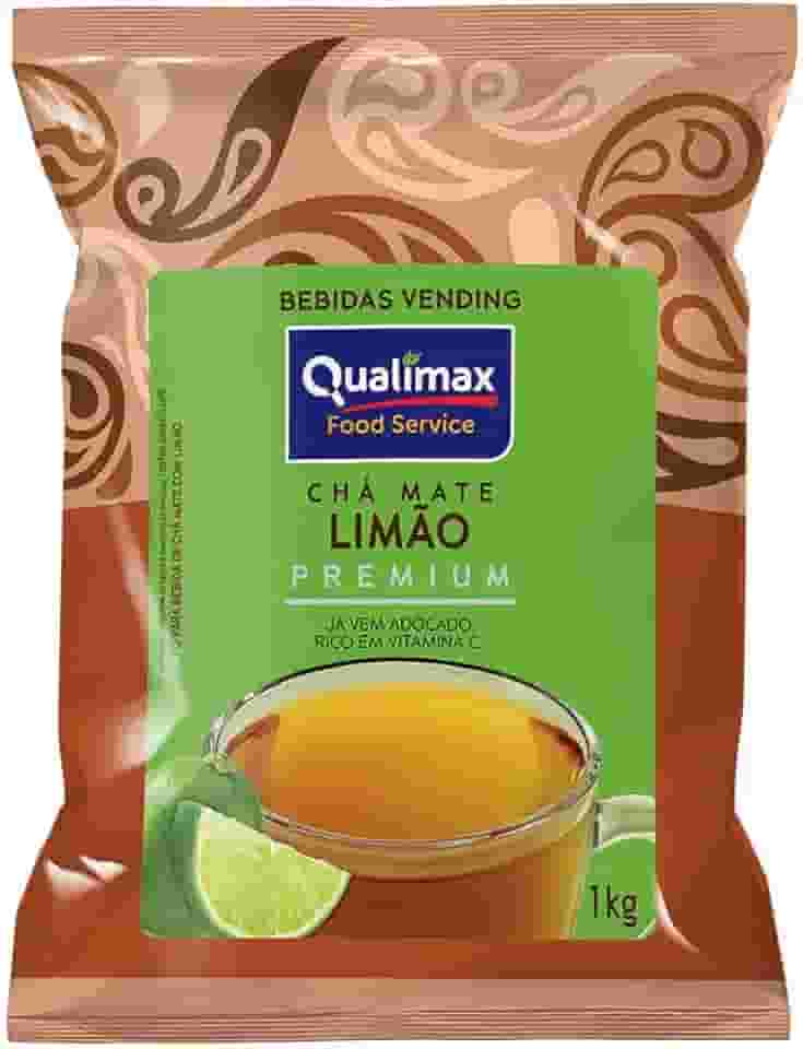 Chá Mate Solúvel Limão Vending 1Kg - Qualimax