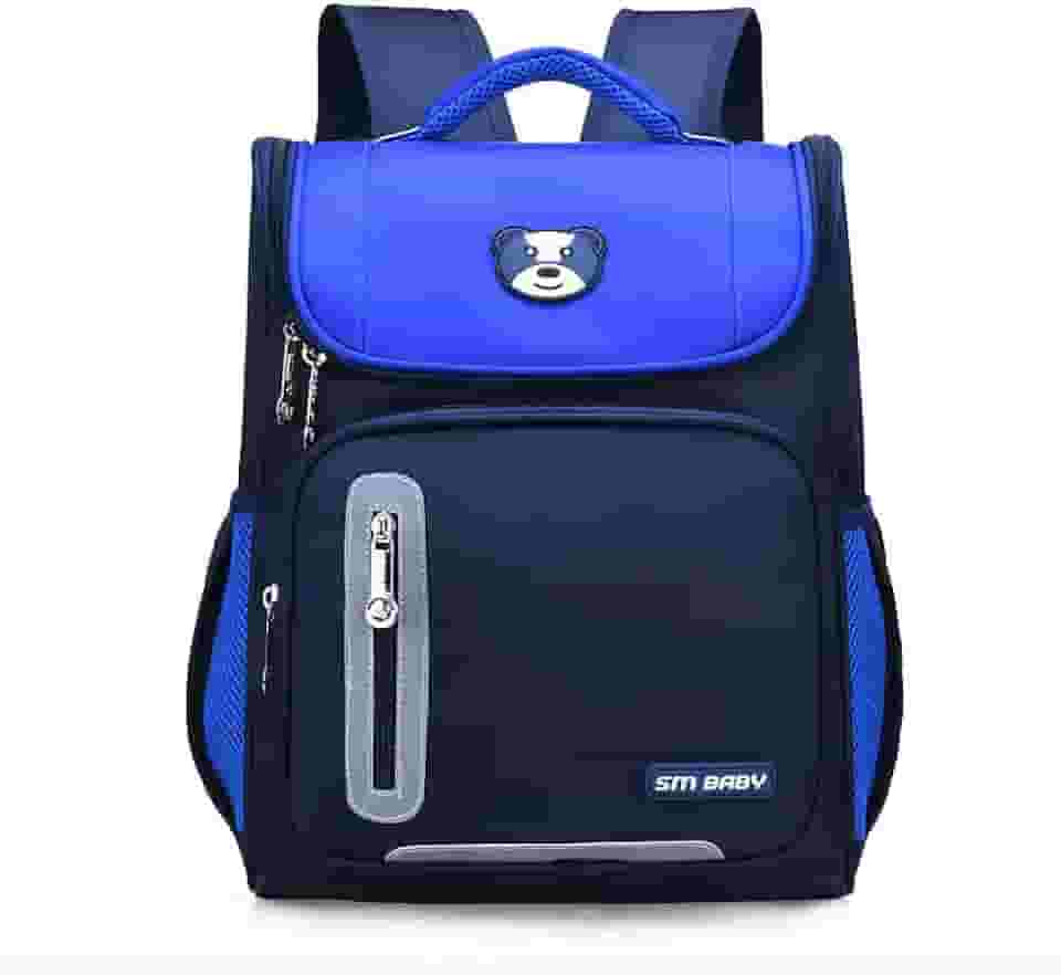 Mochila Escolar Infantil LukeSports Reforçada Confortavel Bear – 42cm – Impermeável com Detalhes Refletivos