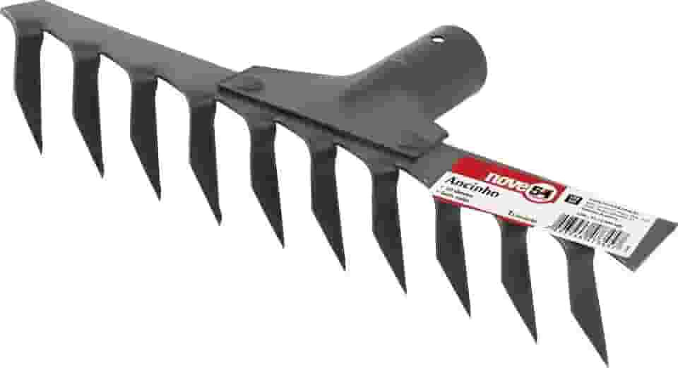 Nove54, Ancinho Com 10 Dentes, Sem Cabo.