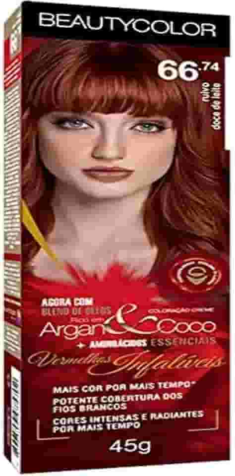 Coloração Individual BEAUTYCOLOR - 66.74 Ruivo Doce de Leite