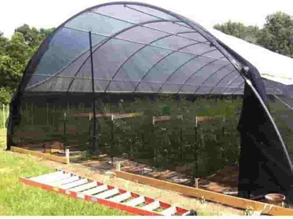 Sombrite 50% tela sombreamento para horta jardim orquidario viveiro estufa 4x2