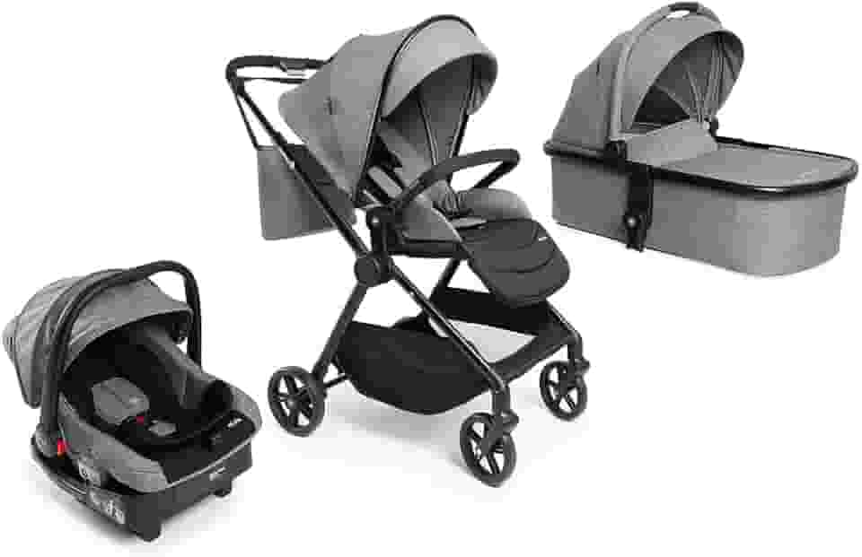Safety 1st, Travel System Magnific, 5 em 1, Grey Denin