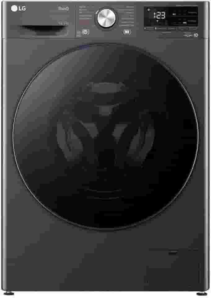 Lava e Seca Smart Lg Vc4 12kg Titanium Com Inteligência Artificial Aidd Cv5012mc4a 220v