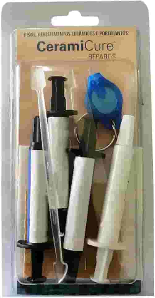 Reparo para Pisos Cerâmicos, Porcelanatos e Revestimentos Ceramicure (Tons Brancos)