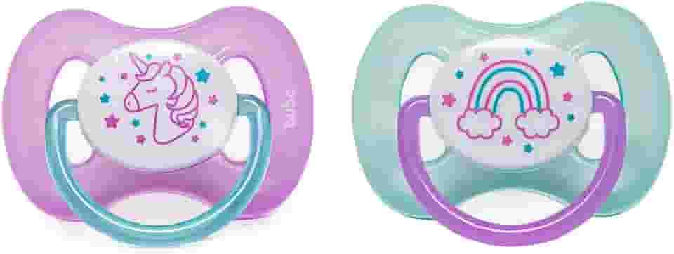 Buba Chupeta Comfort Tam.2 Noturna Kit Unicórnio