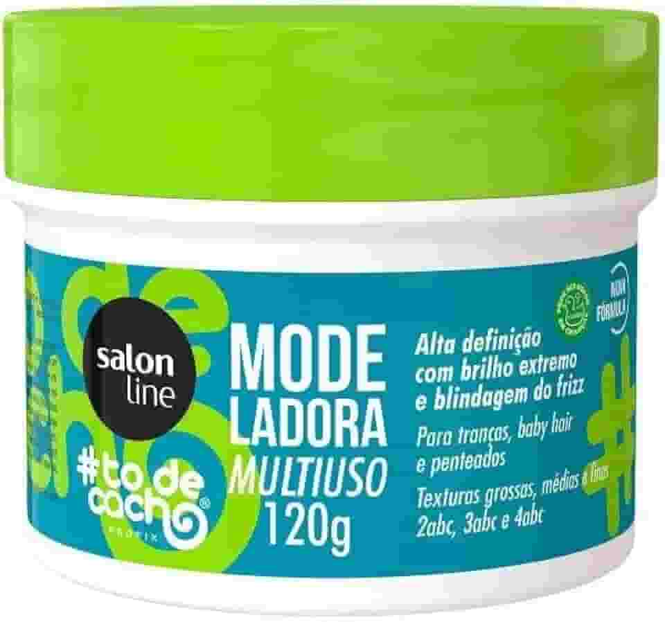 Salon Line, Modeladora, #TodeCacho, Multiuso, Vegana - Para Cabelos Ondulados, Cacheados e Crespos, 120g